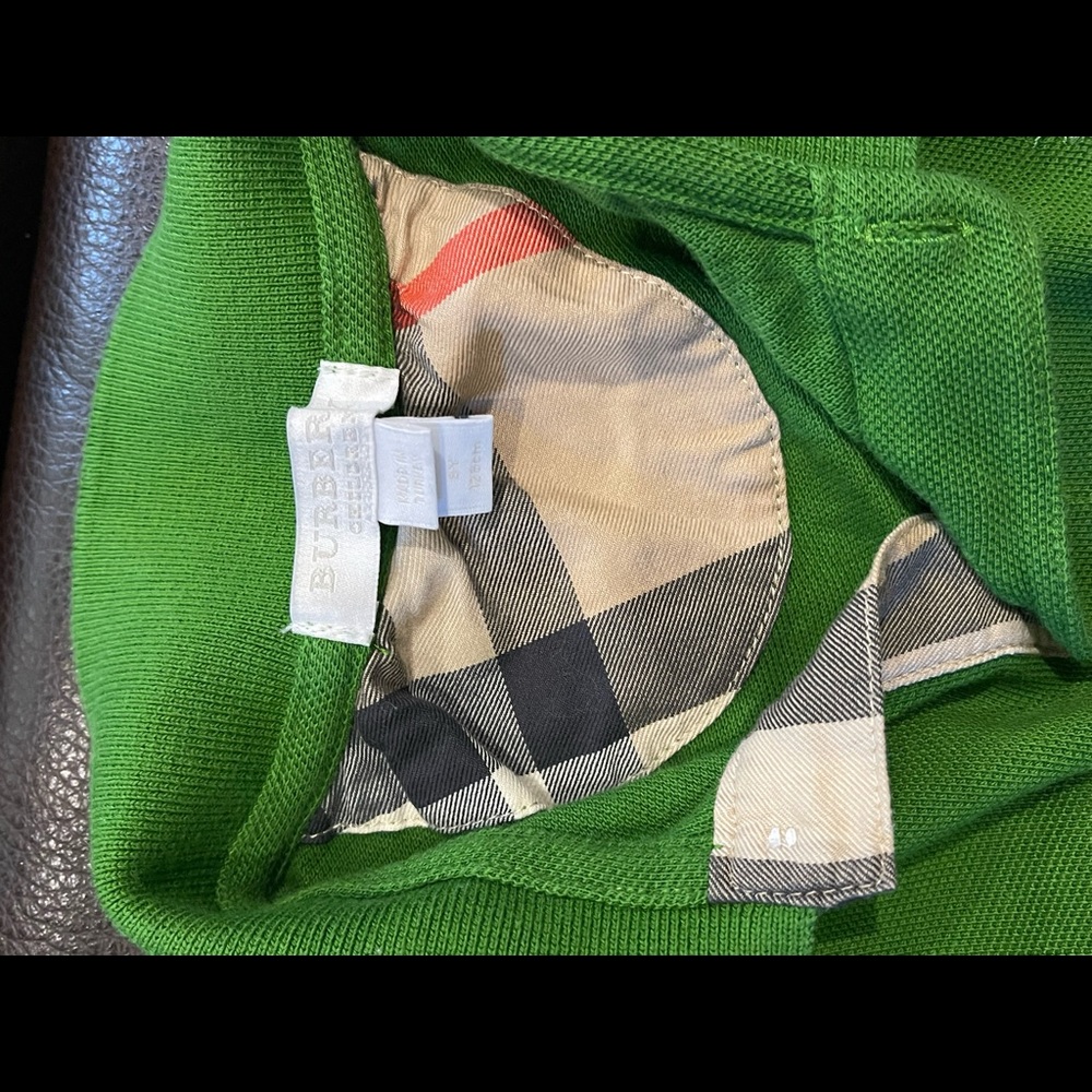 Burberry kids polo size 8y